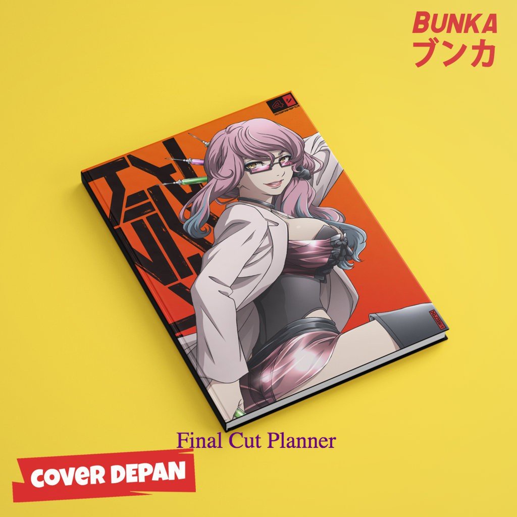 

Notebook Anime Akudama Drive Doctor Hardcover A5 Buku Tulis Catatan Notes Agenda Planner Jurnal .
