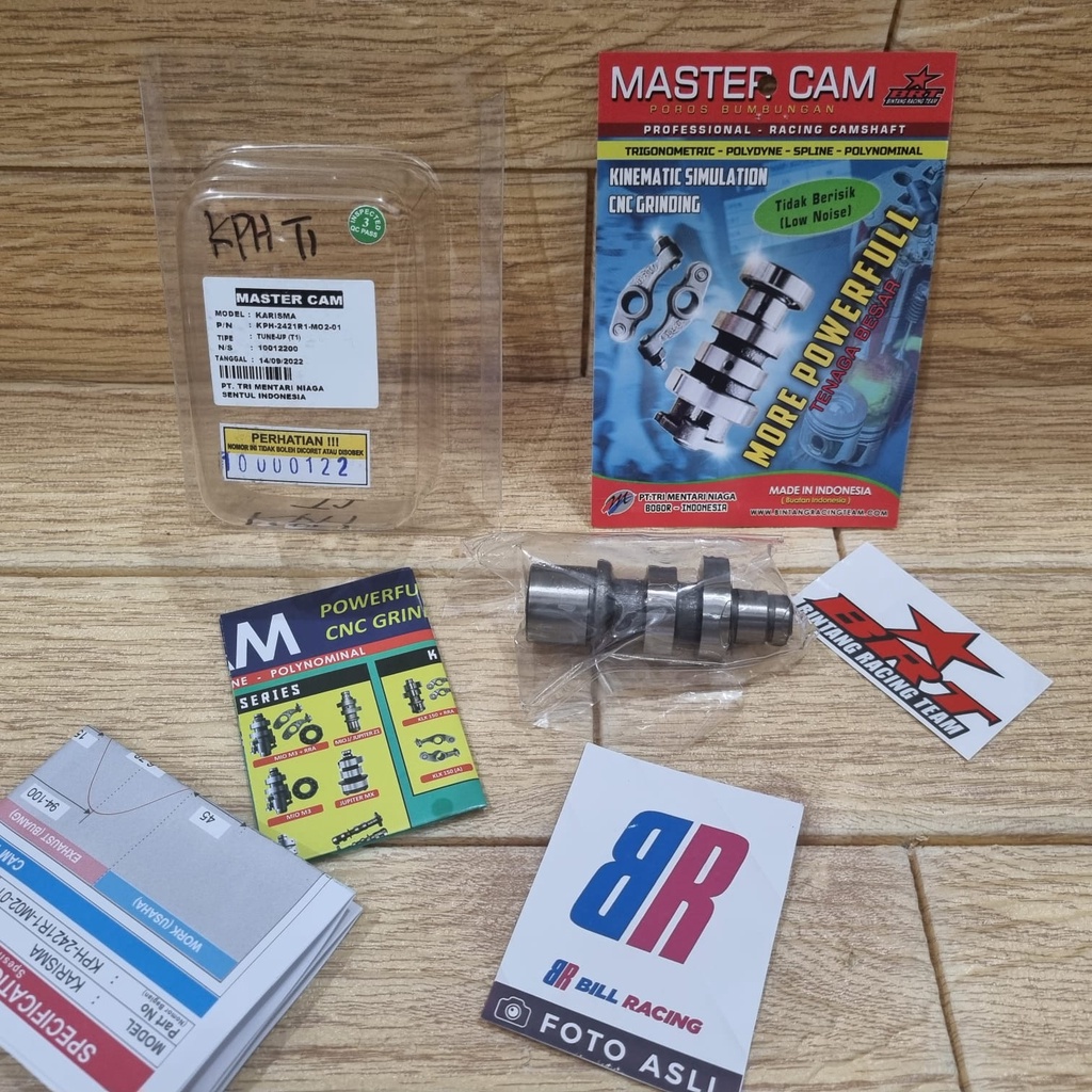 NOKEN AS BRT RACING KHARISMA SUPRA X 125 KARBU T1