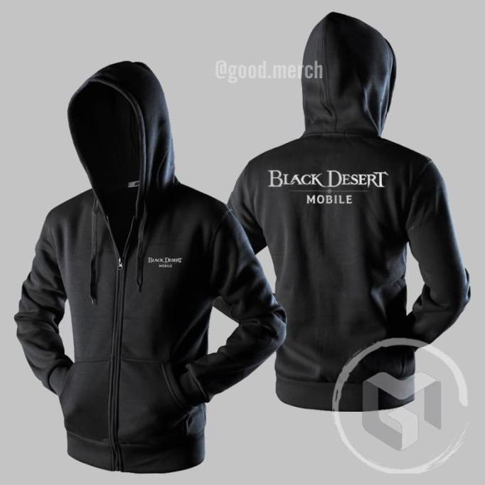 Jaket Pria Black Desert Mobile Sweater Distro Polos