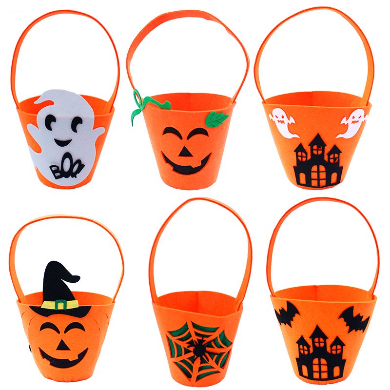 Tas Permen Labu Candy Bag Treat or Trick Pesta Halloween Cosplay Murah Dekorasi Halloween Termurah Hiasan Pesta Kostum Cosplay Jack O Lantern