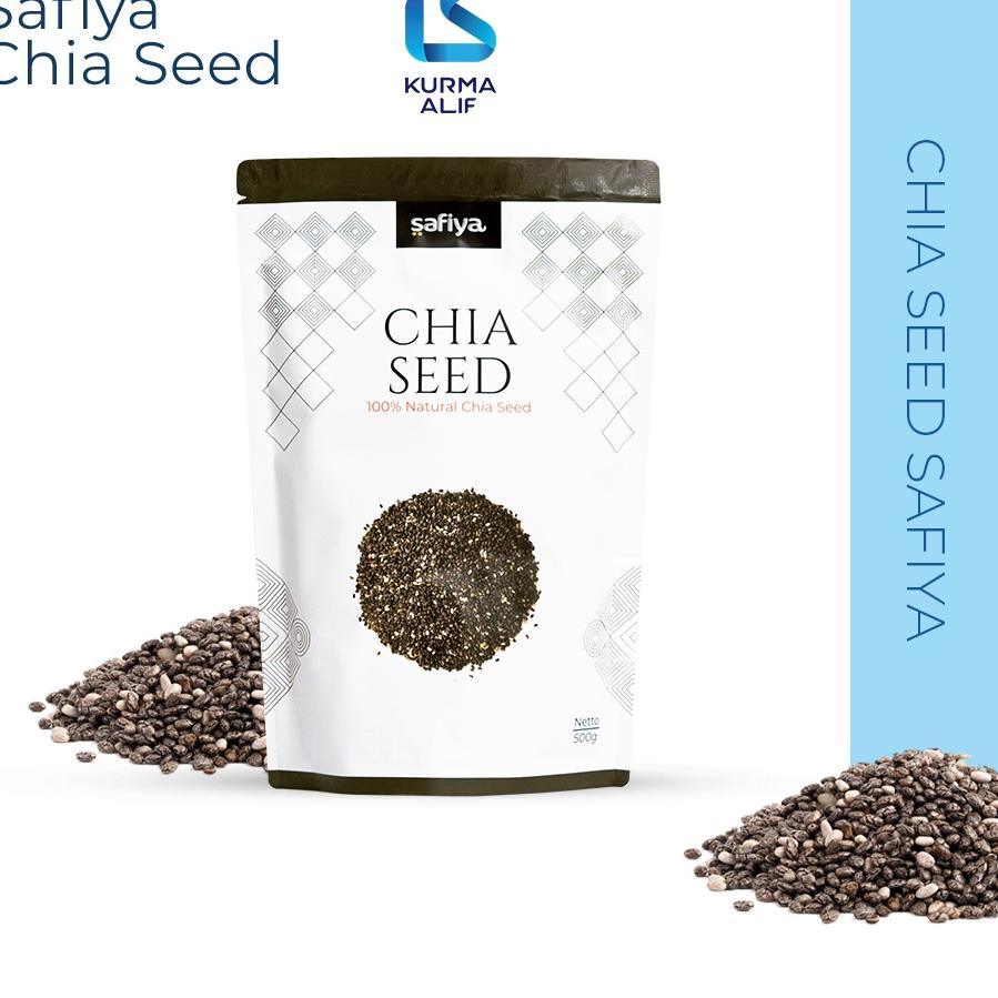

Diskon✔️Organic Black Chia Seed 1Kg Premium Original SAFIYA HERBAL|RA3