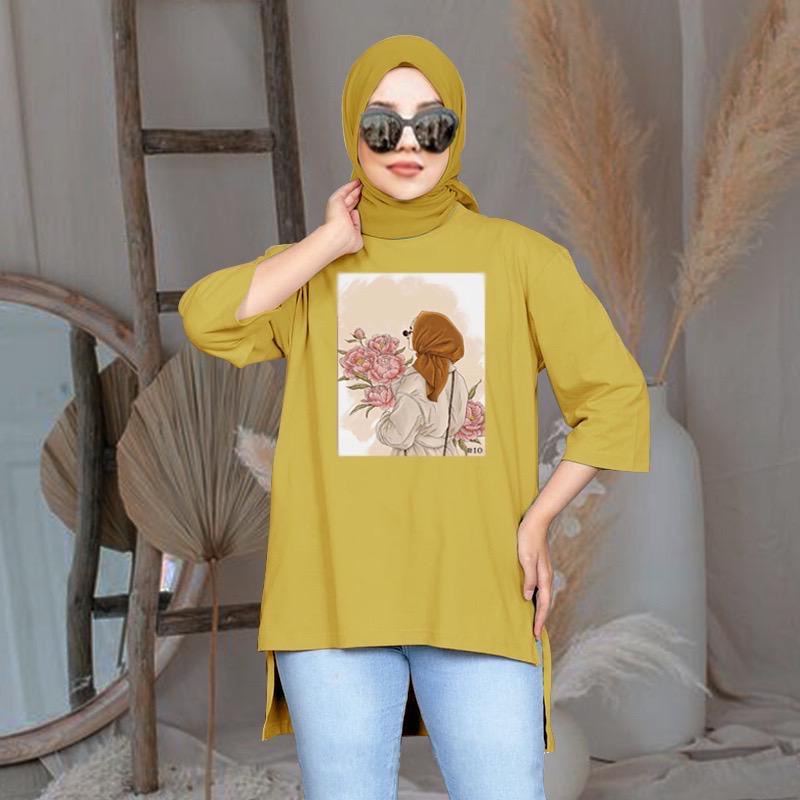 FC - TUNIK BASIC OVERSIZE WANITA HIJAB'S VARIASI 040 DTF