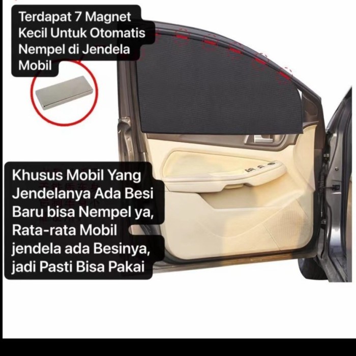 barokah gamis Trai Glasscars / Pelindung dari Sinar Matahari