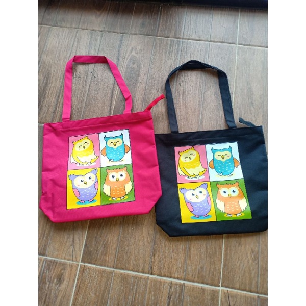 

tas gbr owl lucu tebel /tas