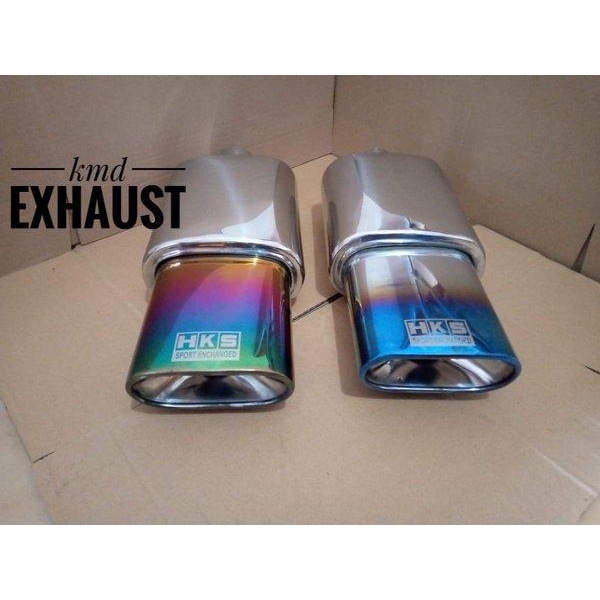 Knalpot/Muffler Mobil Racing For Honda Civic-City-Jazz-Brio-Mobilio/Baleno-Ertiga-Apv/Corolla-Vios-A
