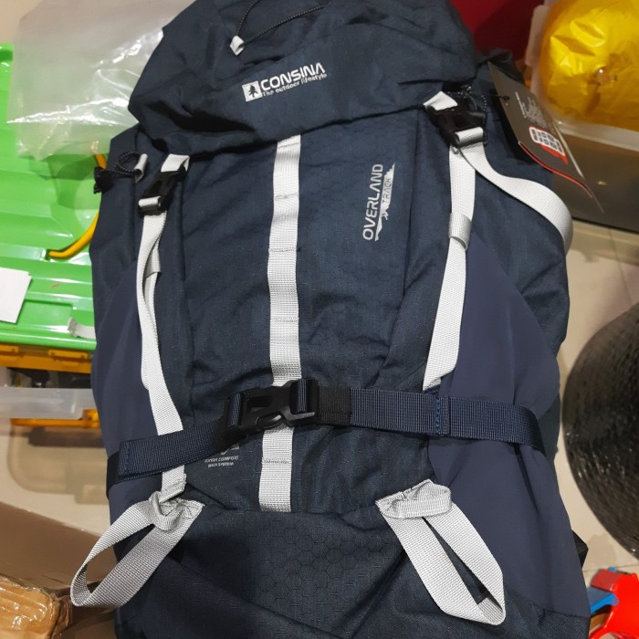 Jual Tas Ransel Gunung Carrier Consina Overland Track Tas Carrier Gunung Dark Blue Shopee