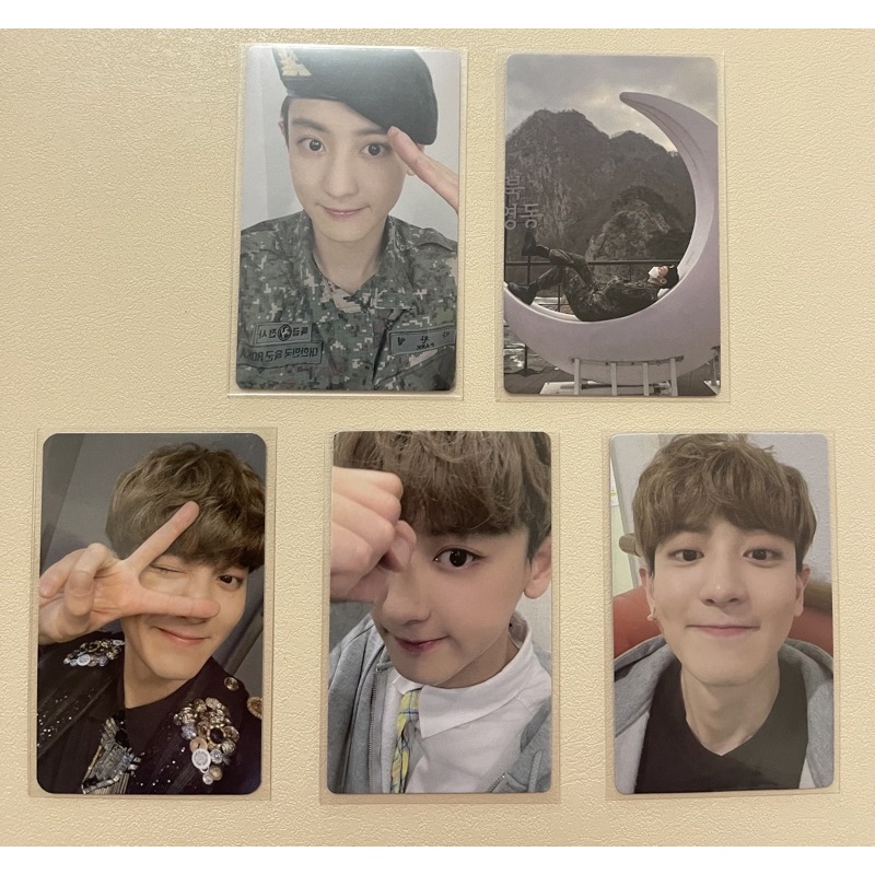photocard pc meissa chanyeol halodek blue helmet asom [official]