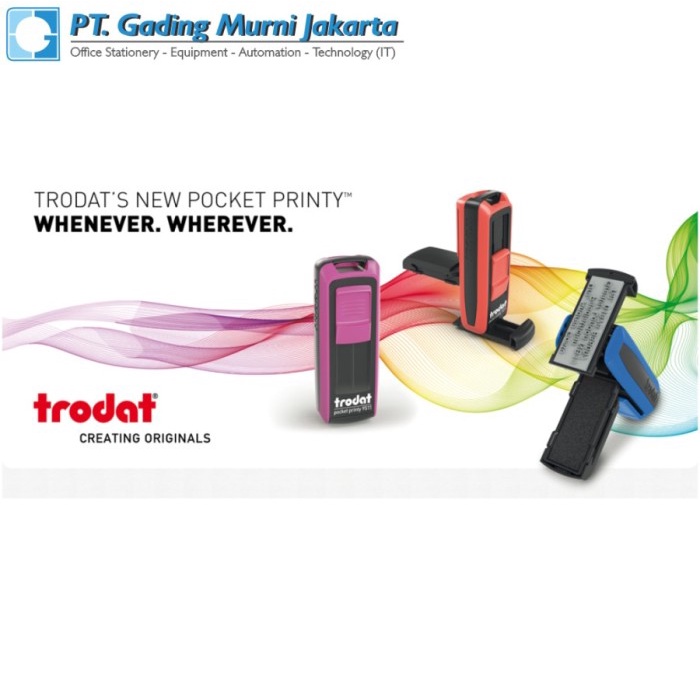 

Gaya Stempel Mini Pocket Trodat 9511 Gilaa!!!