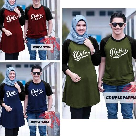 Model Baru COUPLE ALFY CP FATMA COUPLE FATMA WIBBY KOMBI ED COUPLE TUNIK MUSLIM BAJU PASANGAN SARANG