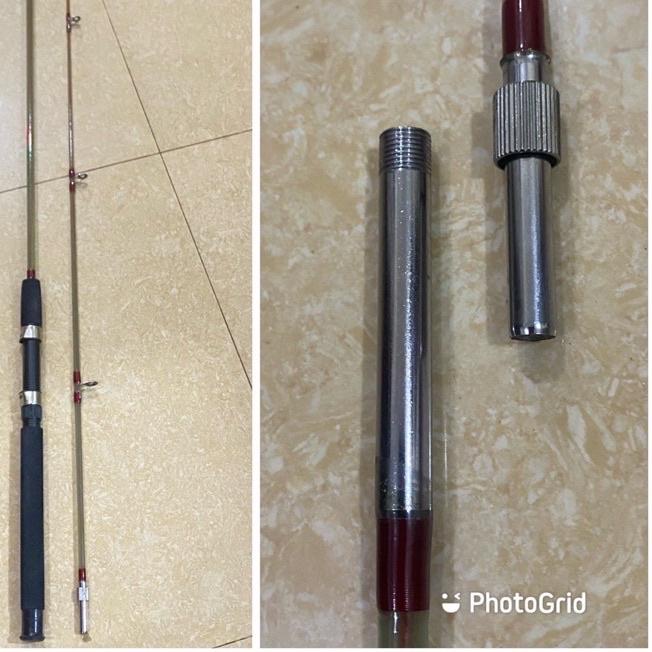 limited Edition✔️Joran Fiber Solid Murah 270cm / 240cm / 210cm Sambungan Drat Harrow|RA9