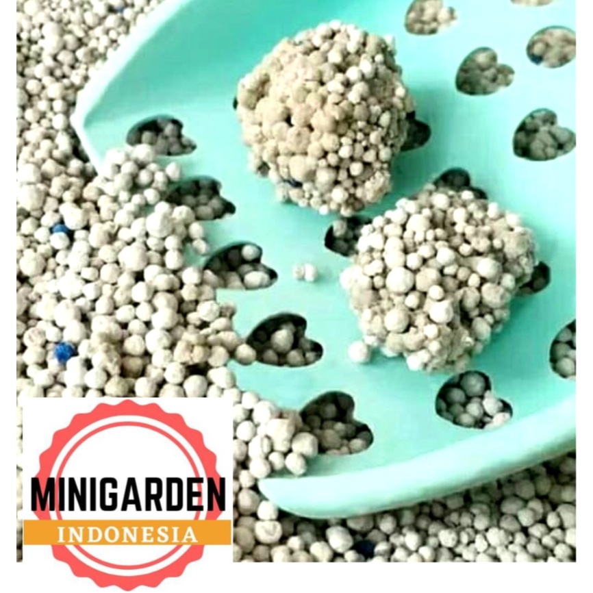 PASIR KUCING GUMPAL WANGI 1 LITER cat litter aromatic cat sand kotoran