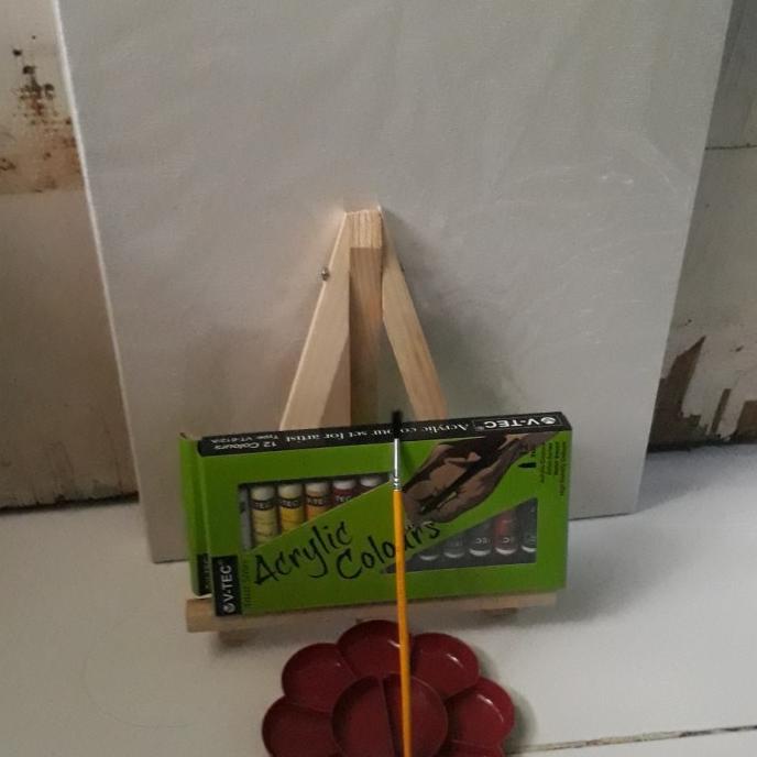 

canvas/kanvas lukis paket murah