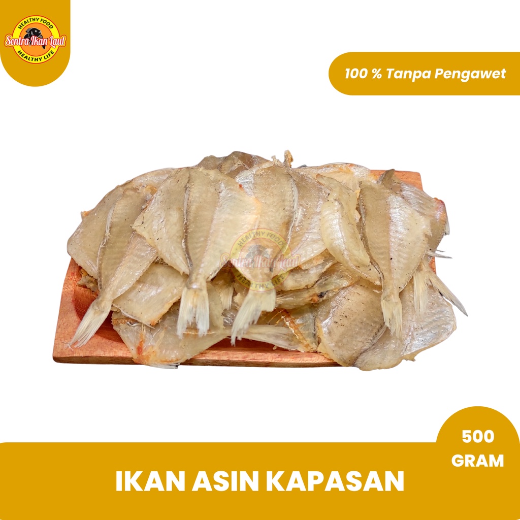 

Ikan Asin Kapas Kapasan Kering Medan 500 Gram