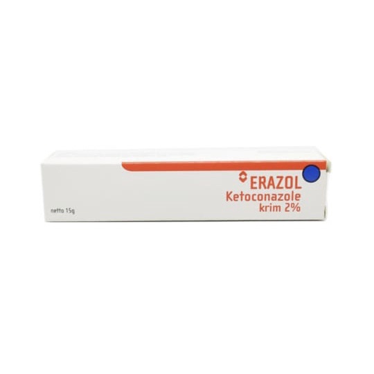Erazol cream 15 gram ( sangat baik untuk jamur kadas panu )
