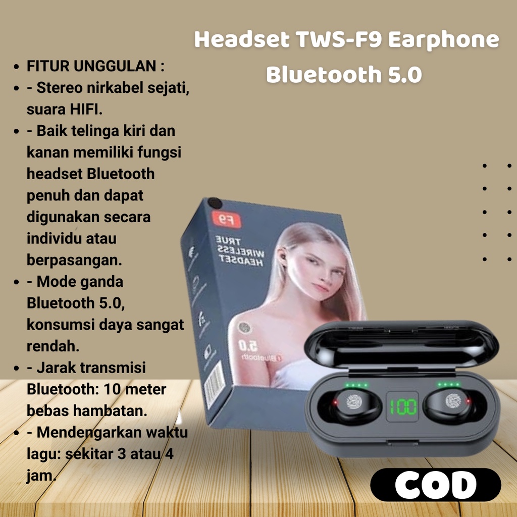 Headset Bloutooth Earphone Bluetooth Headphone Bloutooth TWS Bloetooth Wireless Erphone Bloetooth He