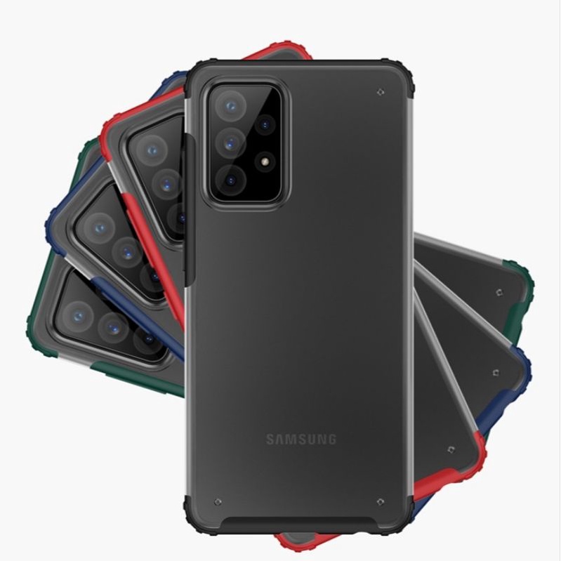 Samsung Galaxy A52 A52s Soft Case Frosted Tritone Series Original