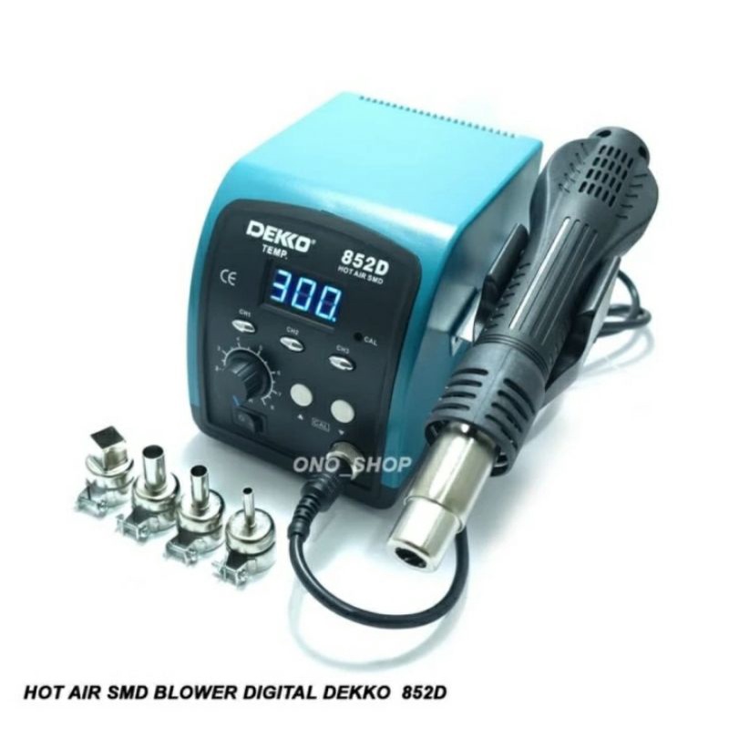 Hot Air SMD Blower Digital Dekko 852D