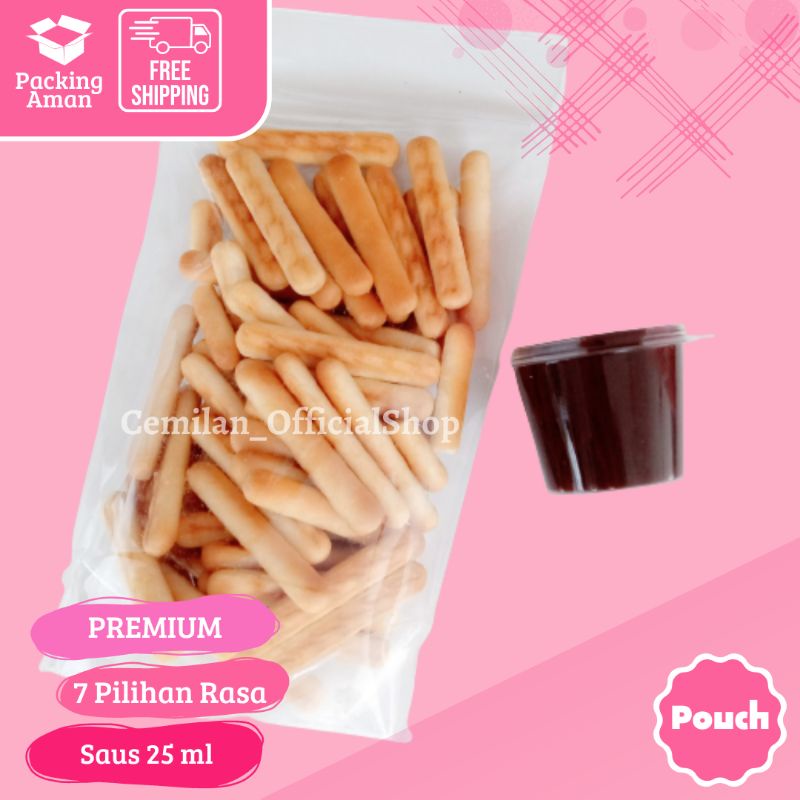 

Stik nyamnyam + saus / stik nyamnyam pouch