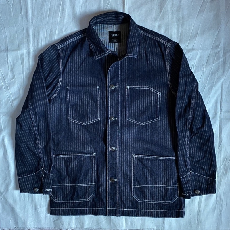 SPAO Hickory Outer Jacket Denim