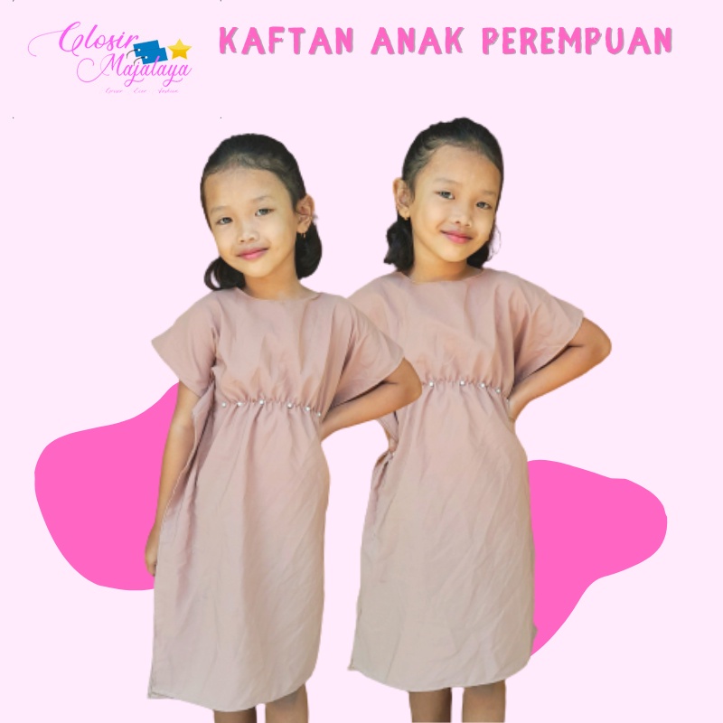 Baju Anak Perempuan Dress Baju Bayi Perempuan Kaftan Modern