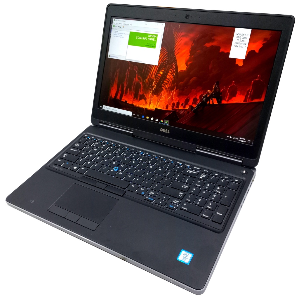 [PROMO!!] Laptop Gaming Workstation Core i7 Dell Precision 7520 RAM 64GB SSD 1TB