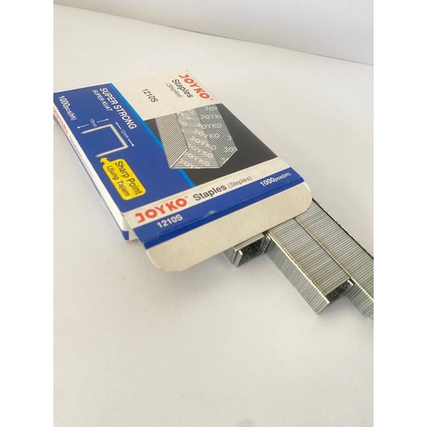 

Isi Stapler Staples Joyk 1210 FA-H/ ML Stapler HD 12N/13 12N/17 12L/17 12N/24 / Heavy Duty Jilid Tembak