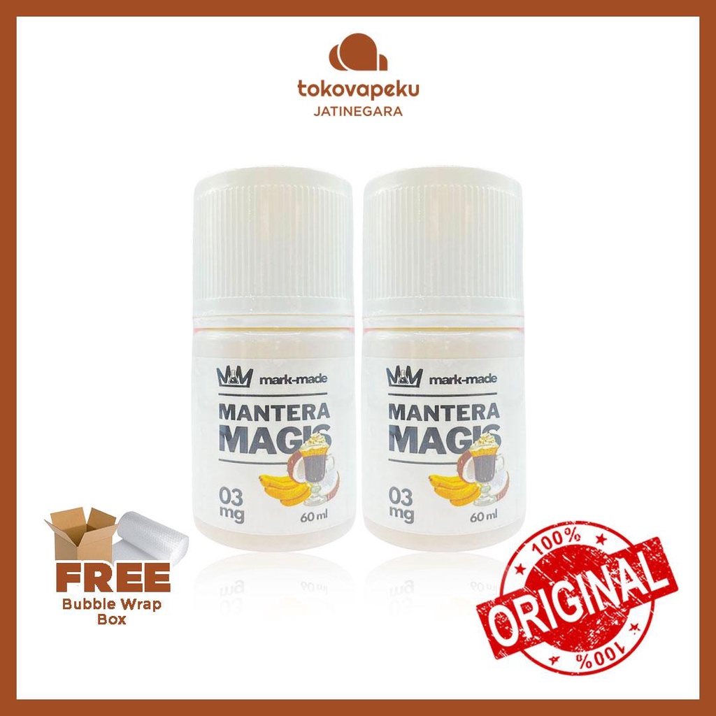 MANTERA MAGIS IRISH CREAM BANANA MANTERA 60ML ORI by MARK MADE