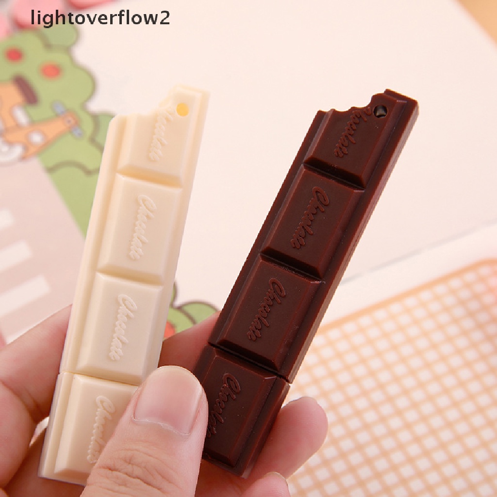 (lightoverflow2) Pulpen 0.7MM Bentuk Coklat Kartun Bahan Plastik Untuk Pelajar