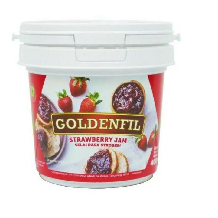 

Paling Bagus--Strawberry Goldenfil 1KG 50% Buah Asli