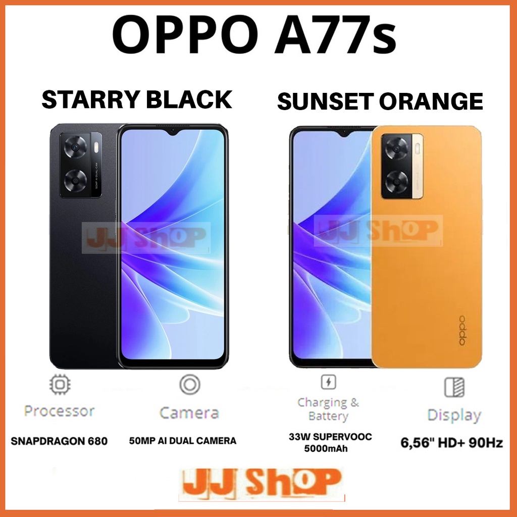 OPPO A77s 8/128 GB RAM 8GB ROM 128GB GARANSI RESMI