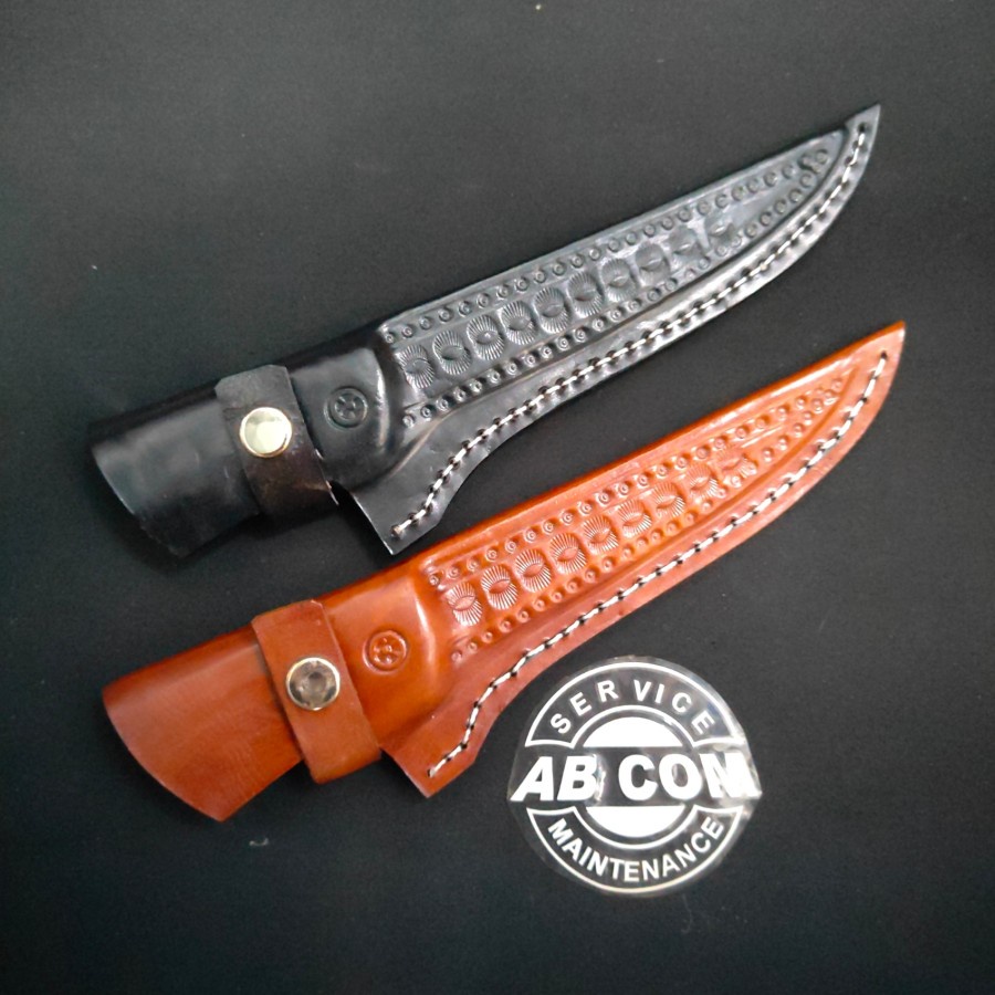 Sarung Kulit Pisau Boning/Fillet 15cm