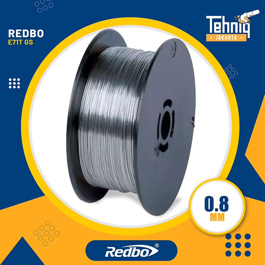 KAWAT LAS REDBO MIG E71T GS 0,8 (1 KG)