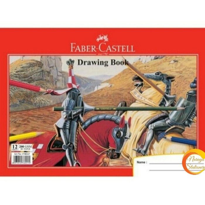 

Hot Sale Buku Gambar / Drawing Book A3 Faber-Castell Murah
