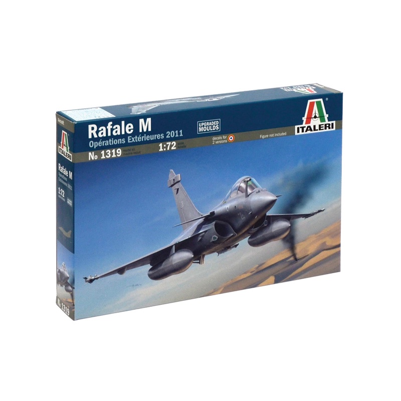 Pesawat Rafale M Opérations Extérieures 2011 Skala 1:72 Italeri