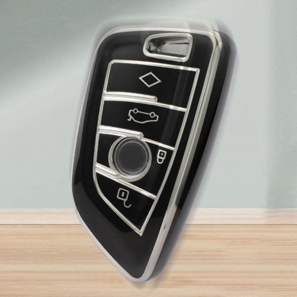 Preva Remote Key Case Soft TPU Pelindung Aksesoris Mobil Key Fob Cover