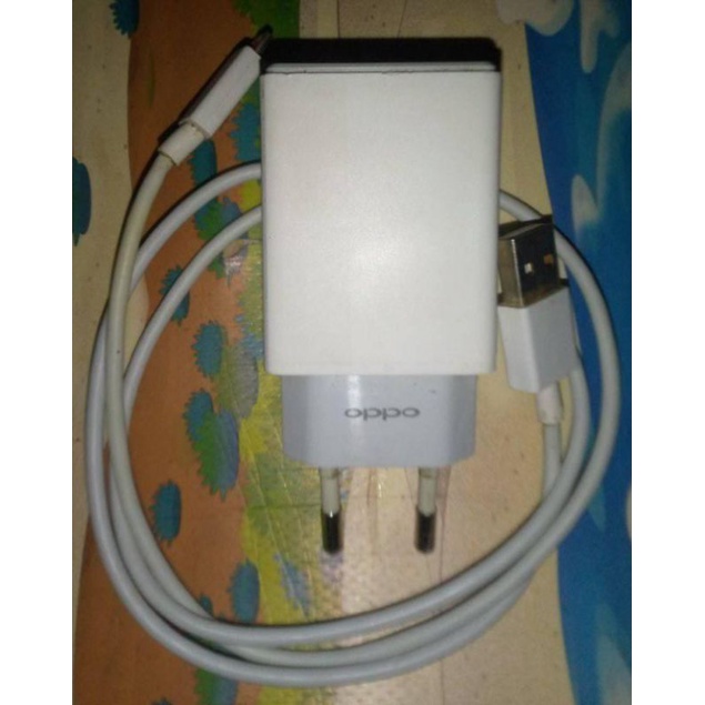 Charger ORI bawaan hp Oppo A5S output real pengisian cepat