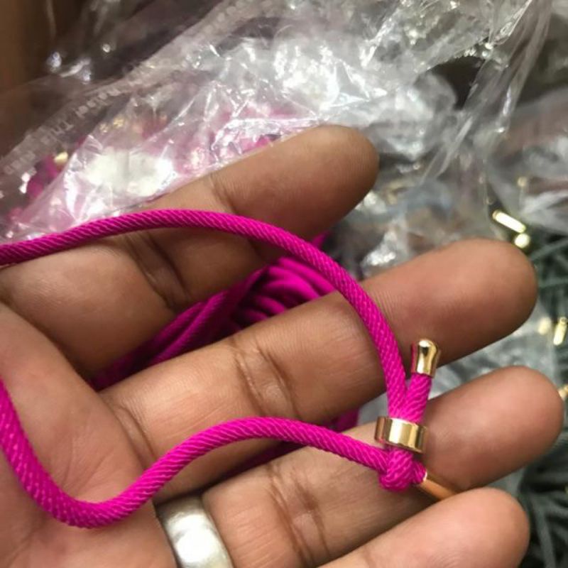 GELANG TALI / BENANG WARNA WANRI POLOS