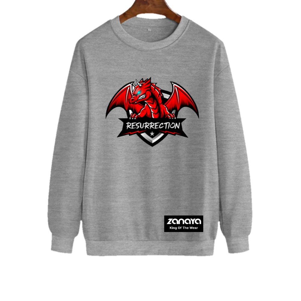 COD Sweater CREWNECK Pria Naga Size M L XL XXL 3XL 4XL Switer Terbaru