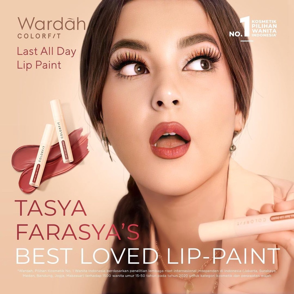 Lip Paint Wardah Colorfit Last All Day Transferproof Tahan Lama Hingga 12 Jam