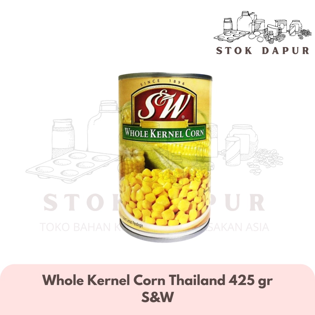 

S&W Whole Kernel Corn Thailand 425 gr