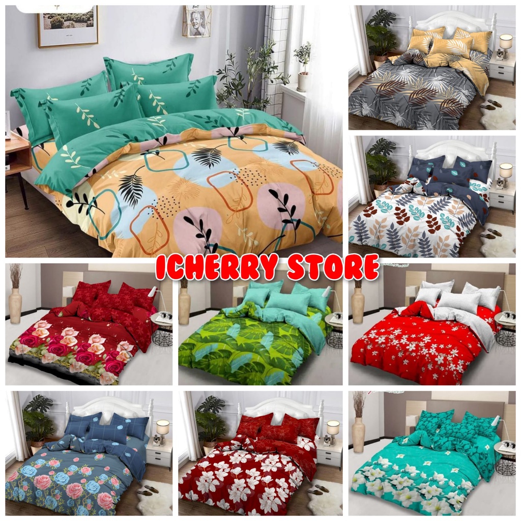 Selimut Busa / Bed Cover Bedcover Only Lady Rose 3D King Motif Anela, Jayden, Furla, Chiqa, Tasya, T