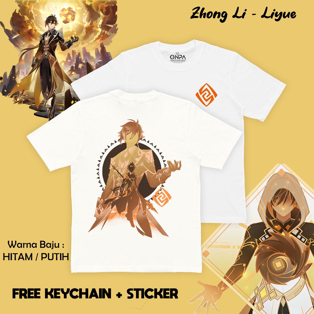 Baju Genshin Impact ZHONGLI Special Edition Hyper Twenty x ONPA ID