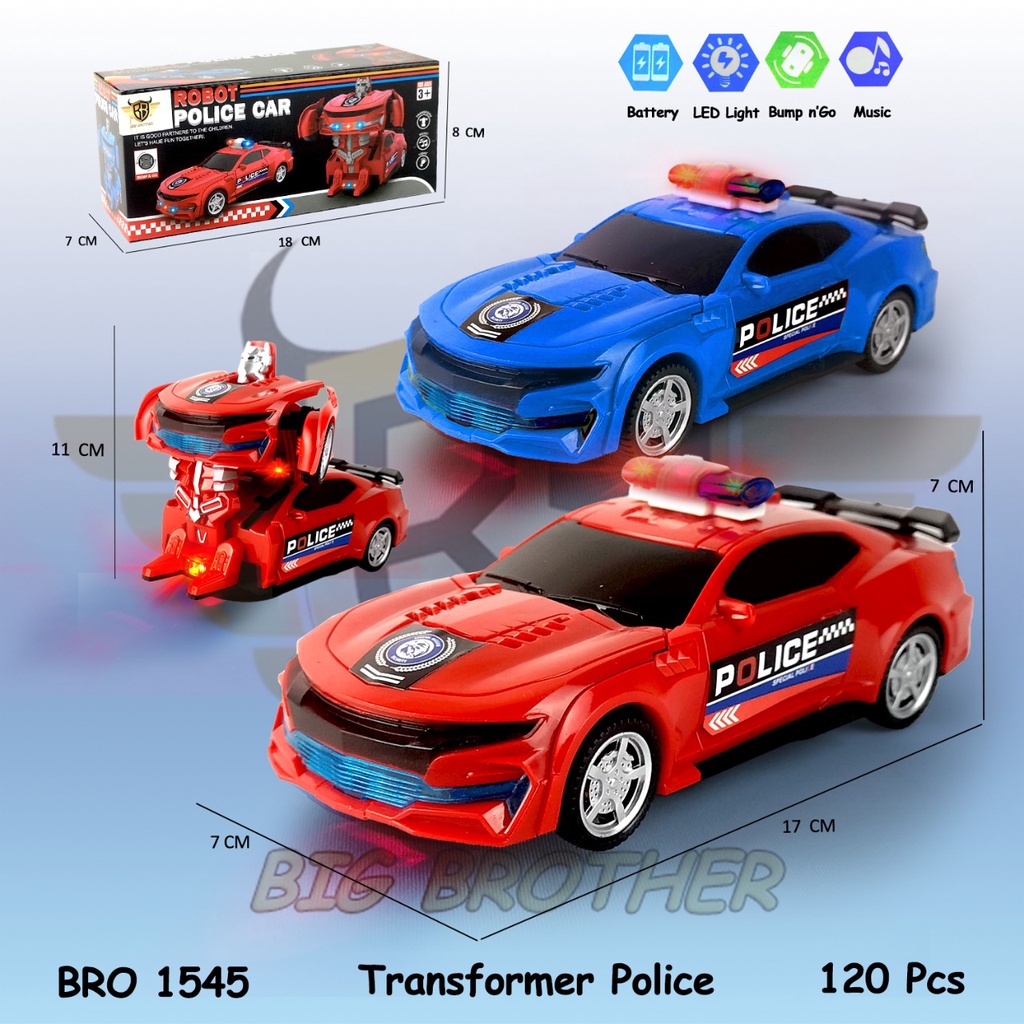 PROMO  OTB024P OTB221 OTB224  OTB221A OTB111 Bro1545 Mainan Anak Mobil Mobilan Robot Transformer BIGBROTHER