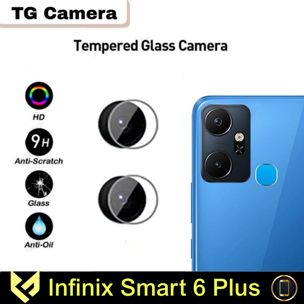 (PROMO PAKET) 3IN1 Case INFINIX SMART 6 PLUS  Soft Hard Fusion Shockprooft Free Tempered Glass Layar + Anti Gores Camera Belakang Handphone