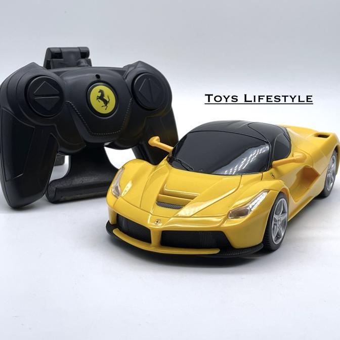 Mobil Rc Remote Control Rastar Ferrari Laferrari 1:24 (Licensed) By Eastern