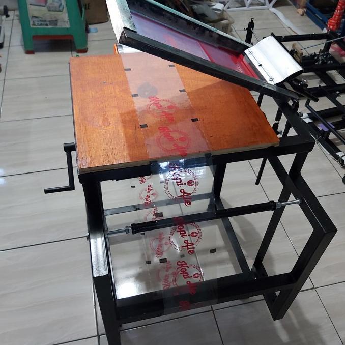 Meja sablon lid cup seler