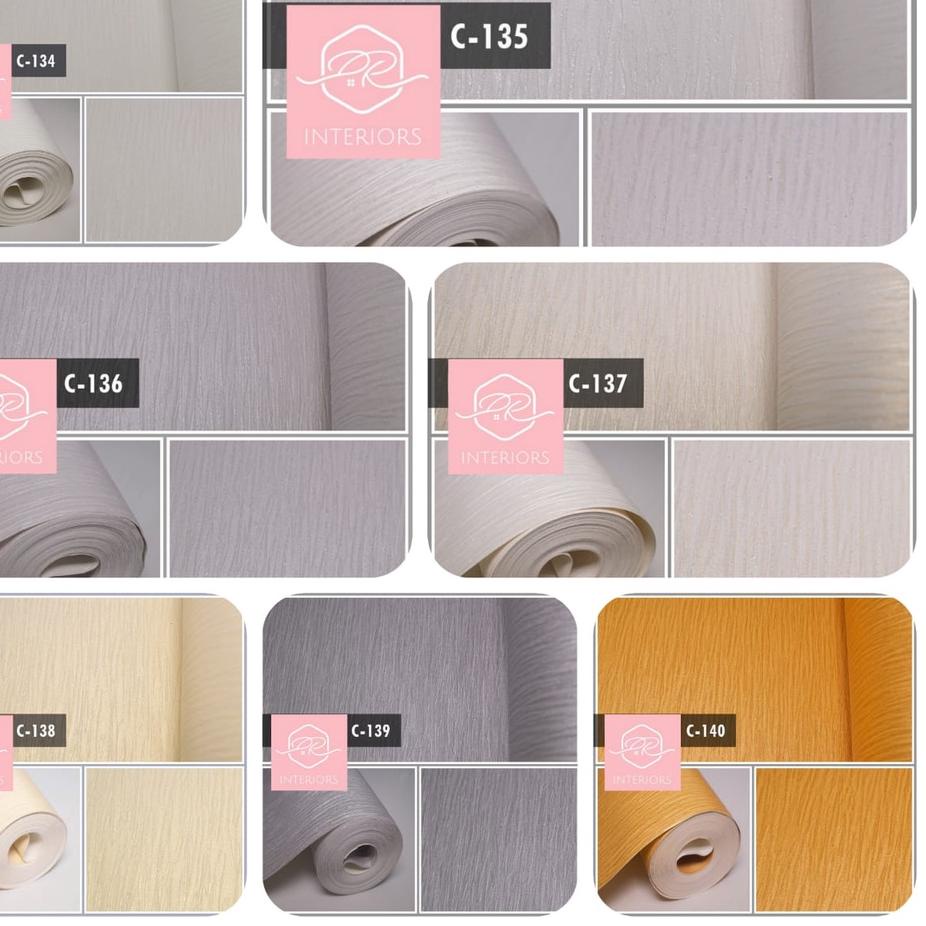 Keren abis--WALLPAPER DINDING VINYL SERAT TIMBUL