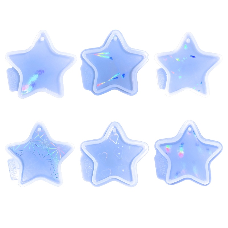 SIY Light and Shadow Keychains Mold DIY Epoxy Craft Necklace Earrings Jewelry Mold