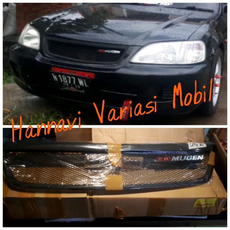 Grill honda city z plus emblem / logo mugen gril