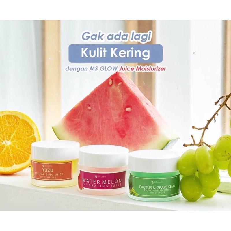 Moisturezer Ms Glow Original Cactus and Grape/Watermelon/Yuzu